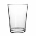 Classic Clear Glass Conical Vase - Minimalist Decorative Jar