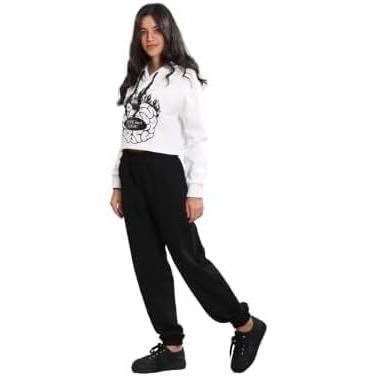 Elgant Printed Round Sweatshirt
