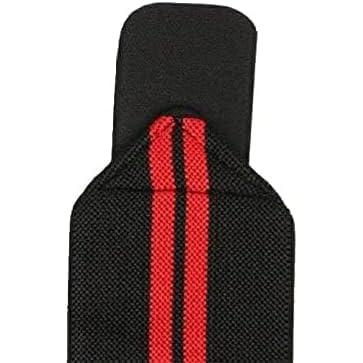 Wrist Support Straps for Weight Lifting, Black Neoprene Dumbbell Grip Wraps, Universal Size, 2 Pieces