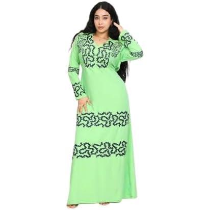 Elegant Women's Long Dress, Long Sleeve, 60 : 90 KG