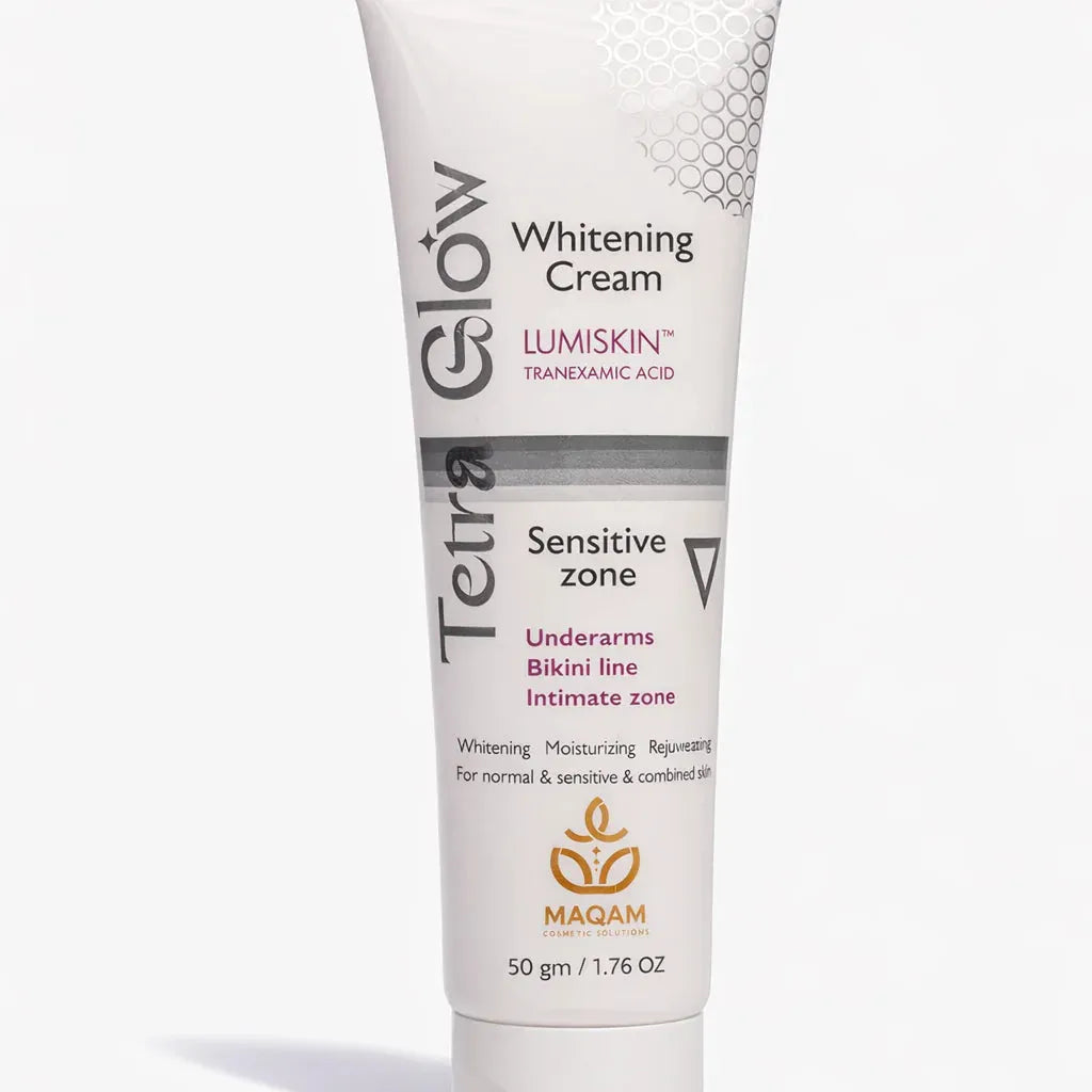 Tetra Glow Sensitive Zone Whitening Cream (50 gm)