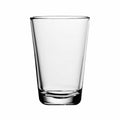 Premium Clear Glass Conical Vase - Minimalist Tapered Display