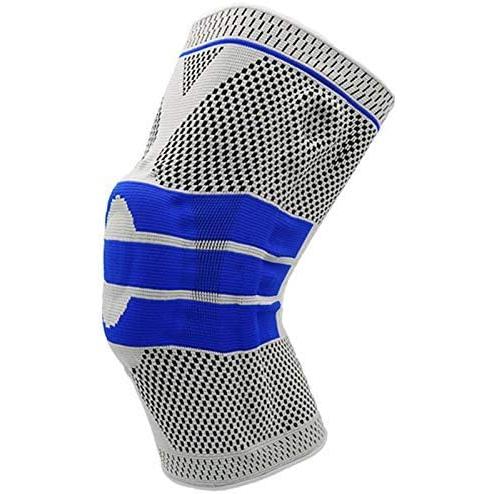 Generic Knee Brace Compression Sleeve with Side Stabilizers for Meniscus Tear, Arthritis, Running for Men and Women