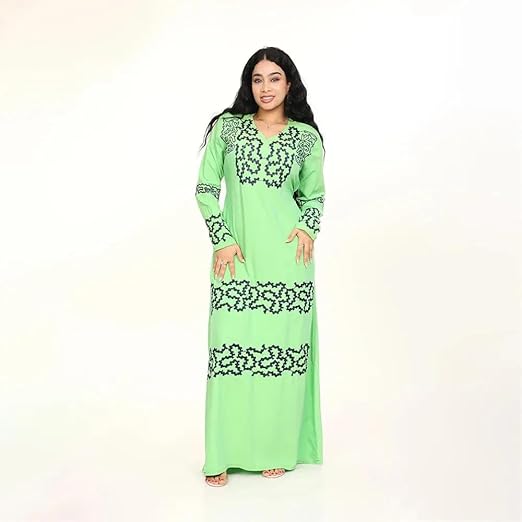Elegant Women's Long Dress, Long Sleeve, 60 : 90 KG