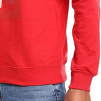 Men's Crew Neck Sweatshirt With Graphic Milton Print