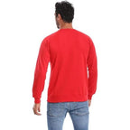 Men's Crew Neck Sweatshirt With Graphic Milton Print