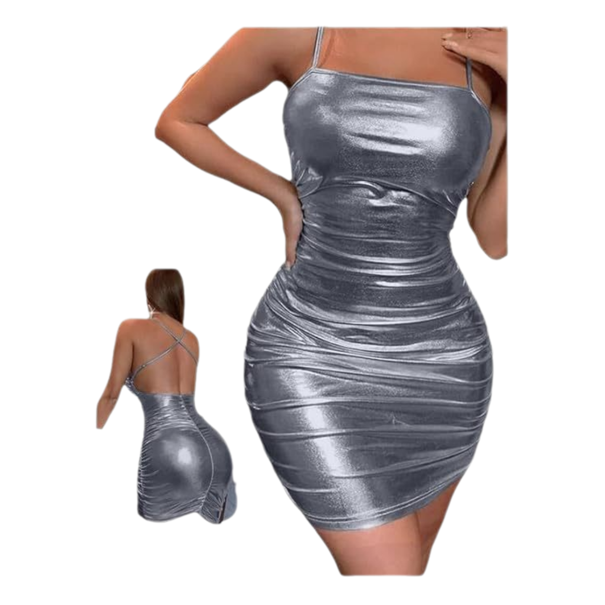 Imported Leather Lingerie Dress for Girls - Up to 65 KG