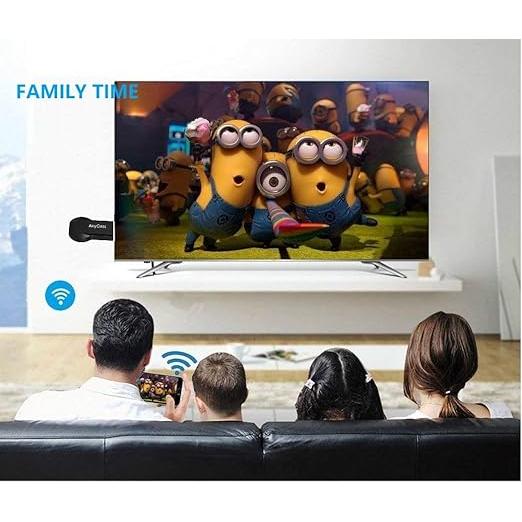 SmartSee Anycast Plus HDMI Wireless Display Receiver, Airplay MiraCast Adapter DLNA Streaming Stick Cast iOS Mac Android Phone Screen to HD TV Thanksgiving Christmas Day Gift