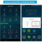 جهاز استقبال الشاشة اللاسلكي HDMI سمارت سي أنيكاست بلس، محول آيربلاي ميراكاست DLNA لبث الشاشة من هاتف iOS وماك وأندرويد إلى تلفزيون عالي الدقة، هدية عيد الشكر وعيد الميلاد