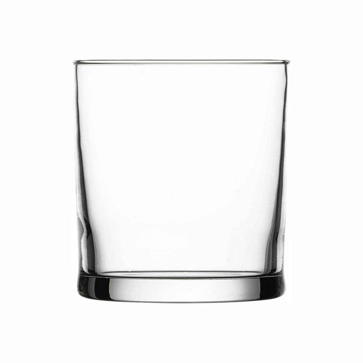 Minimalist Round Glass Planter - Elegant Tabletop Centerpiece & Candle Holder