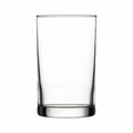 High-Clarity Glass Column Vase - Elegant Tabletop Floral & Bamboo Vessel