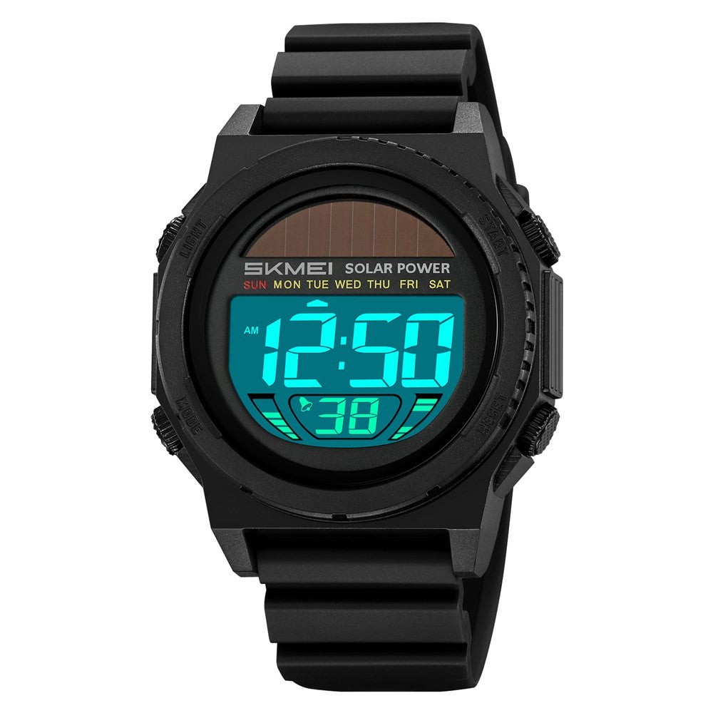 SKMEI Men's Digital Sports Watch - 50M Waterproof with EL Backlight