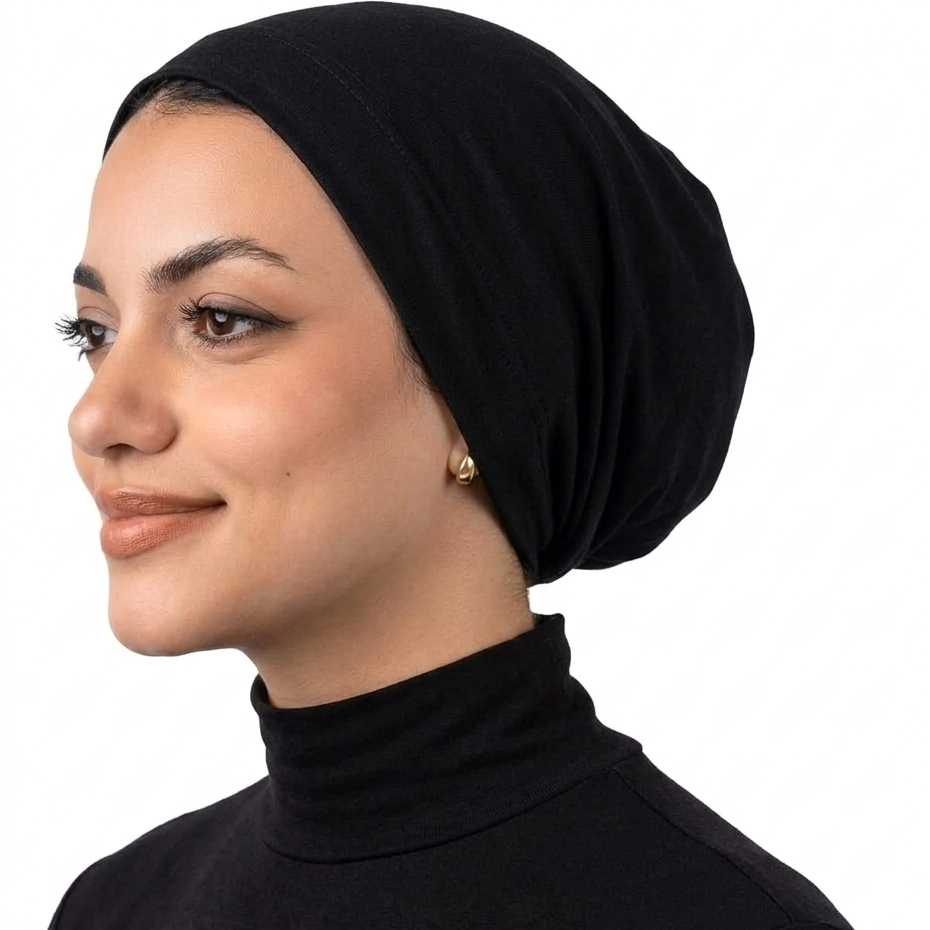 Turkish women's seamless bonnet - soft cotton