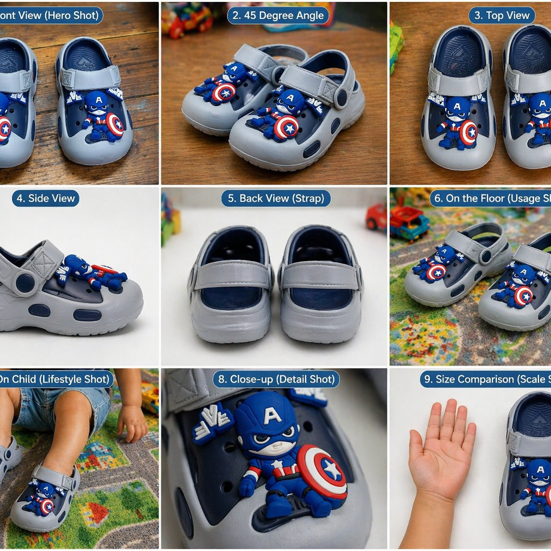 Kids Crocs – Lightweight & Comfortable Toddler Sandals