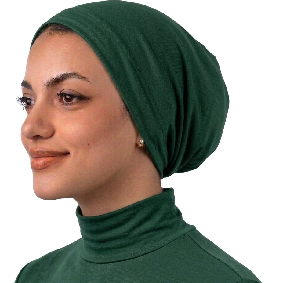 Turkish women's seamless bonnet - soft cotton