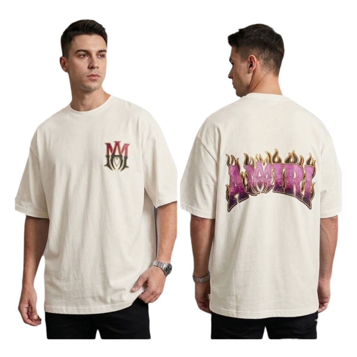 Oversized T-Shirt – 100% Premium Bolivar Cotton – Streetwear Style