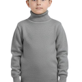 Elegant t-shirt High neck for unisex- Grey