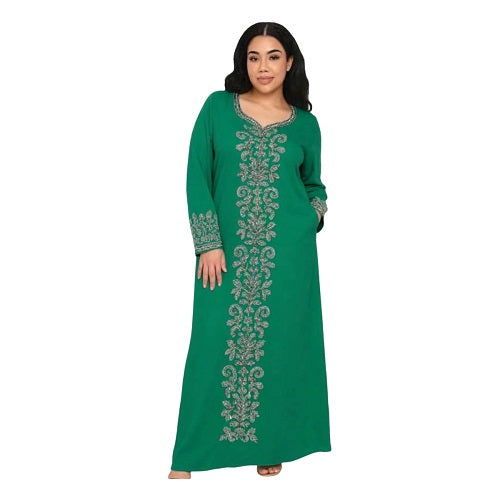 Elegant Women's Long Dress, Long Sleeve, 60 : 90 KG