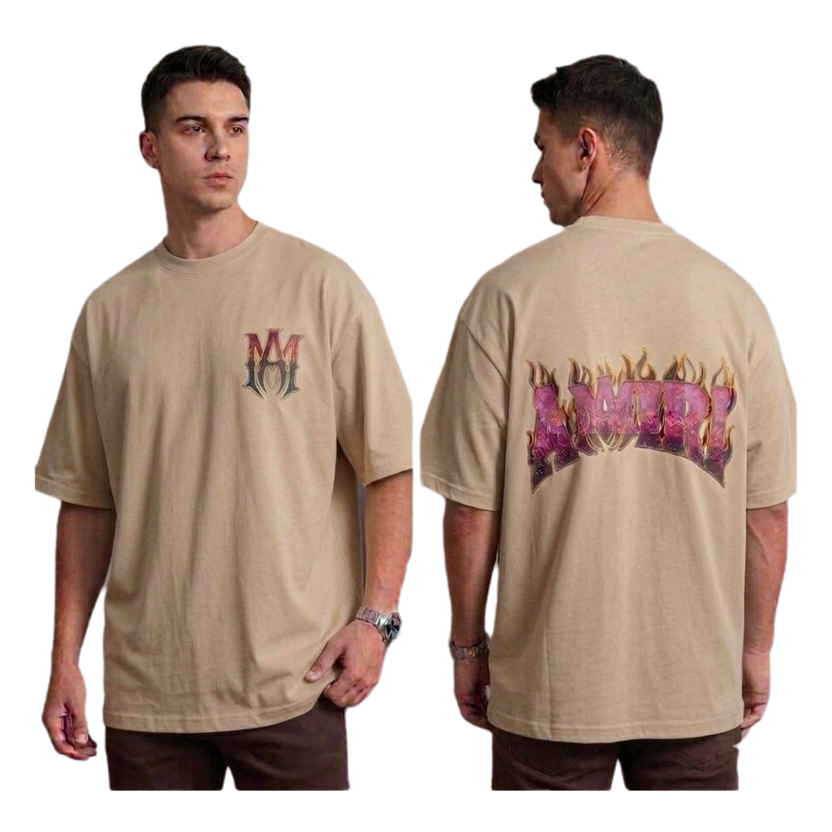Oversized T-Shirt – 100% Premium Bolivar Cotton – Streetwear Style