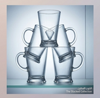 Clear Glass Coffee Mug Set – Thick Heat-Resistant Cups