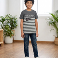 Andorra boys Round Neck Boys Cotton T-Shirt For Boy