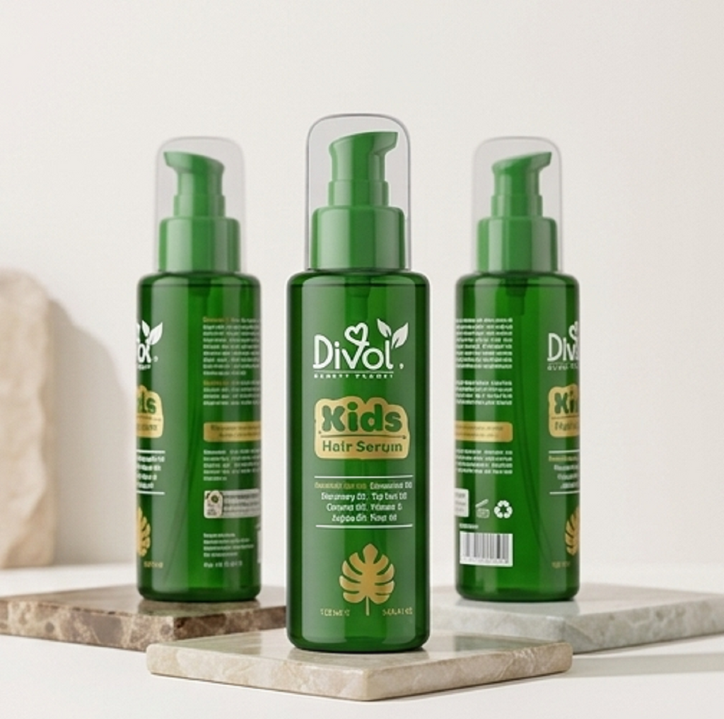 Kids Hair Serum With Natural Oils For Soft, Shiny Hair