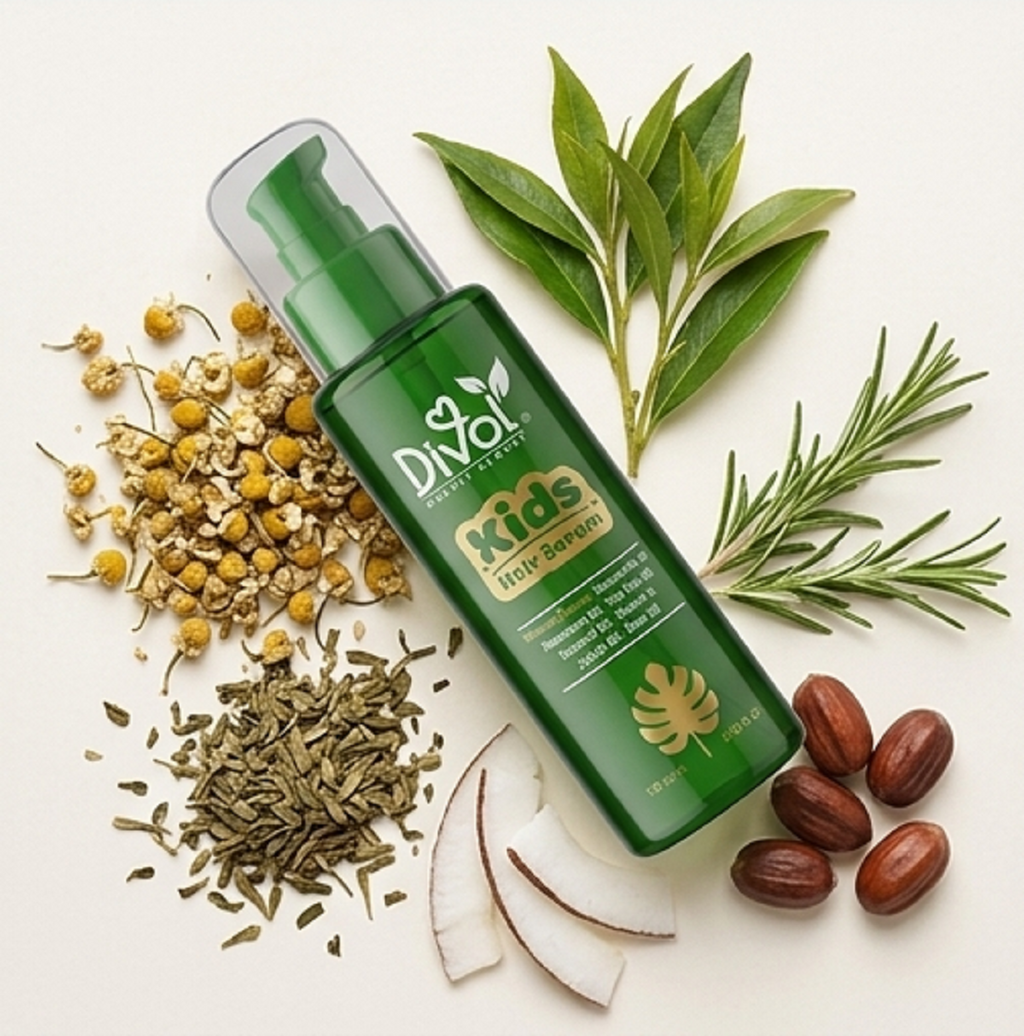 Kids Hair Serum With Natural Oils For Soft, Shiny Hair