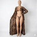 3 Pieces hot lingerie Tiger