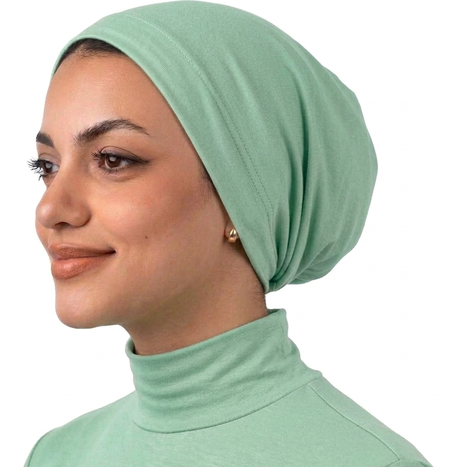 Turkish women's seamless bonnet - soft cotton