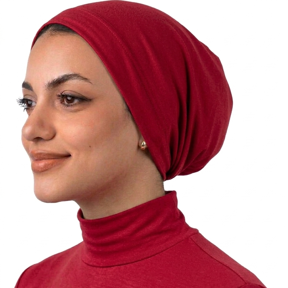 Turkish women's seamless bonnet - soft cotton
