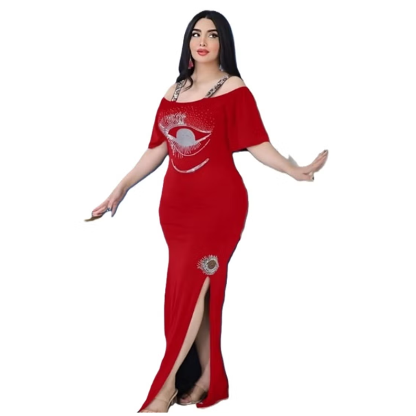 Dress elegant for girls - Dark Red