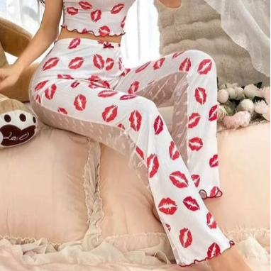 2 Pieces Lingerie Set for Girls - White