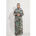 Isdal Dress For Women and Girls - Lycra - Green