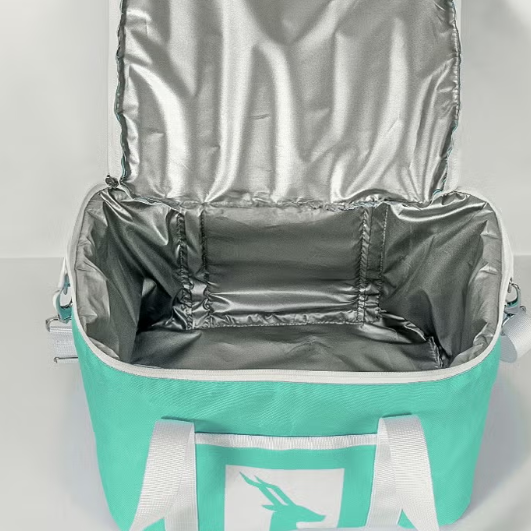 Thermal bag for food preservation, 14 liters - Turquoise