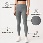 Soft High-Waist Leggings – Lightweight Comfort Fit