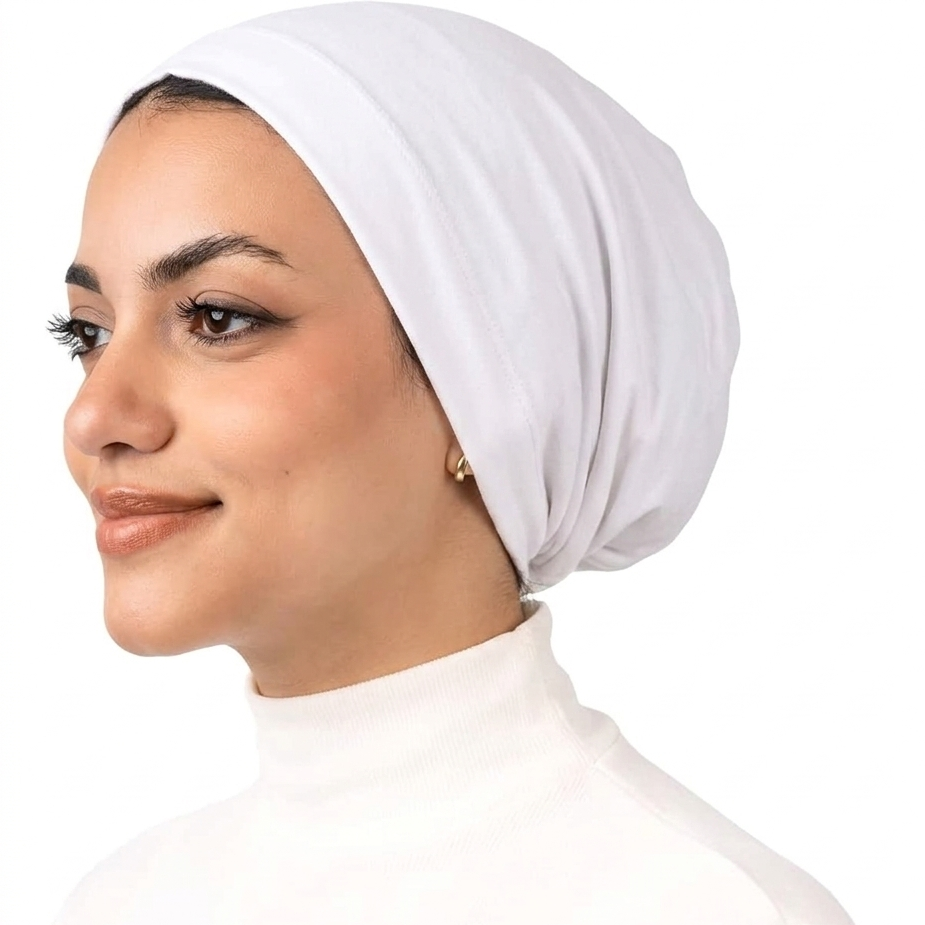 Turkish women's seamless bonnet - soft cotton