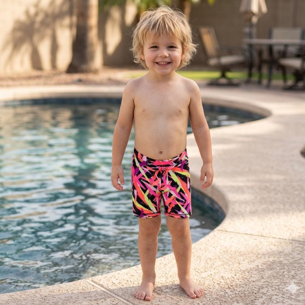Boy's Swim short waterproof - Multicolor